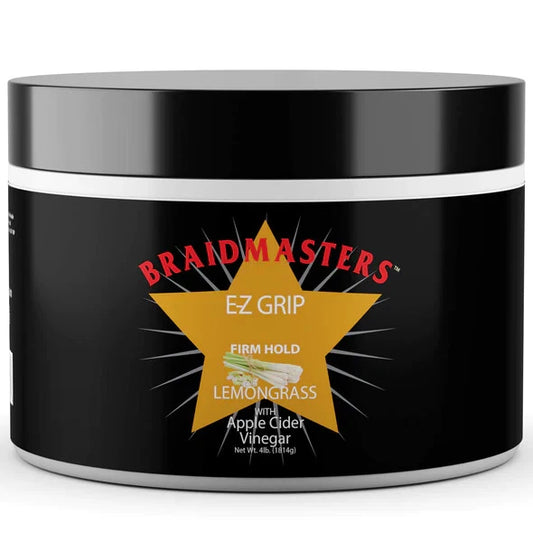 BraidMasters - EZ GRIP GEL 8oz. - ORIGINAL, LEMONGRASS, MANGO, TEA TREE