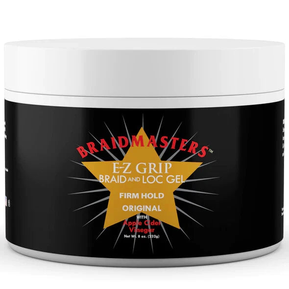BraidMasters - EZ GRIP GEL 8oz. - ORIGINAL, LEMONGRASS, MANGO, TEA TREE